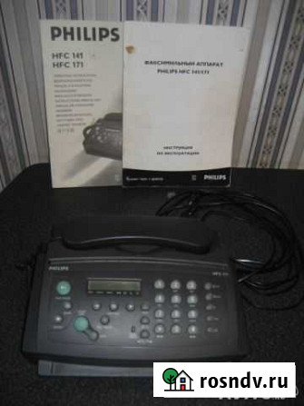 Факсимильный аппарат Philips HFC 171 Москва - изображение 1