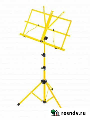 Пюпитр, желтый, складной, с чехлом, Fleet Оренбург - изображение 1