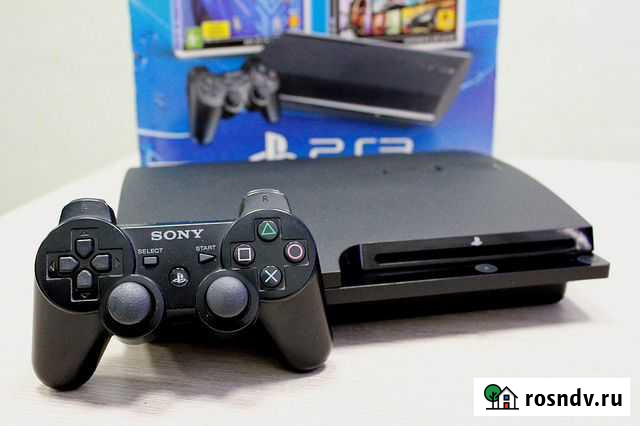 Прошитая PS3 Slim 320gb (любые игры бесплатно) Барнаул - изображение 1
