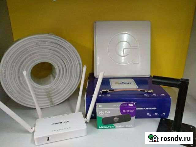 Комплект для интернета 3G/4G/LTE на дачу и в офис Стерлитамак - изображение 1