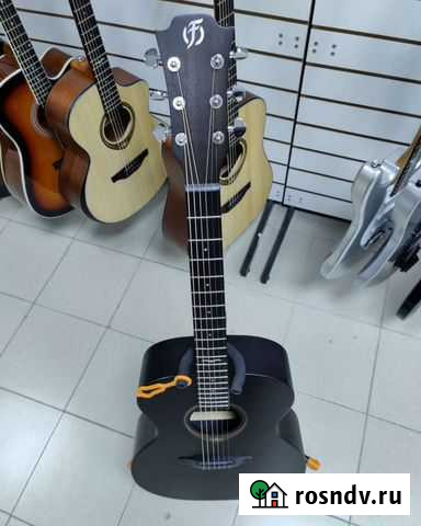 Flight hpld-500 ebony- акустическая гитара,массив Новосибирск - изображение 1