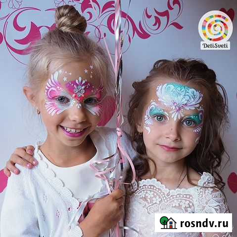 Красивый аквагрим, грим на мероприятие Липецк - изображение 1