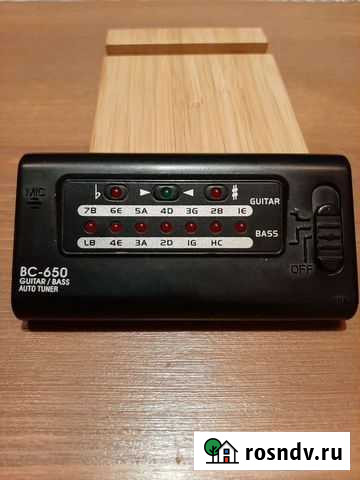 Гитарный и басовый тюнер BC -650 Киров - изображение 1