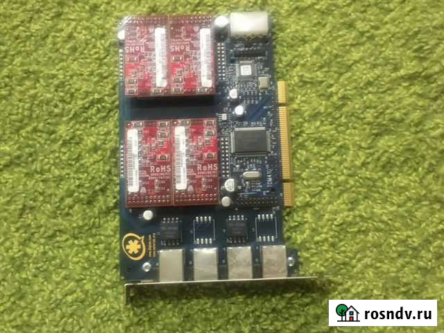 Аналоговая плата IP телефония Челябинск - изображение 1