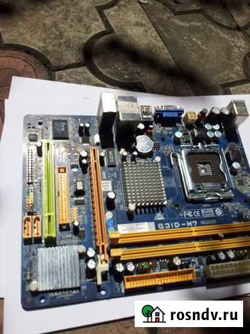 G31D-M7 (s775), нерабочая Ялта - изображение 1