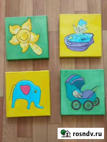 Модульная картина маслом Альметьевск - изображение 1