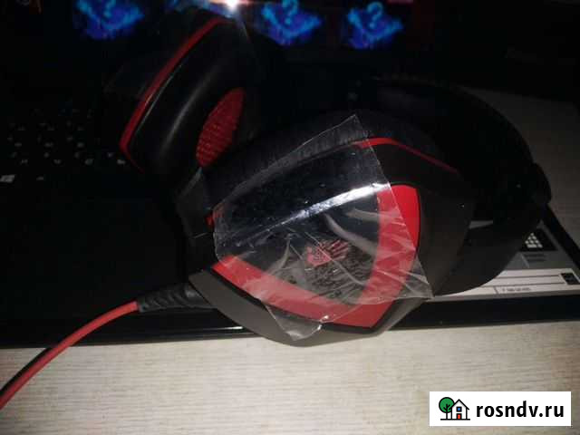 Игровые наушники с микрофоном Волжский - изображение 1