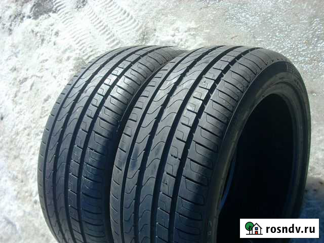 Шины 215/45 r17 91V Pirelli Cinturato P7 (2шт) Челябинск - изображение 1