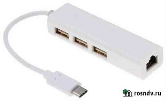 Переходник USB Kebidu USB3.0 (CM) 3xUSB3.0 (AF) +R Ульяновск