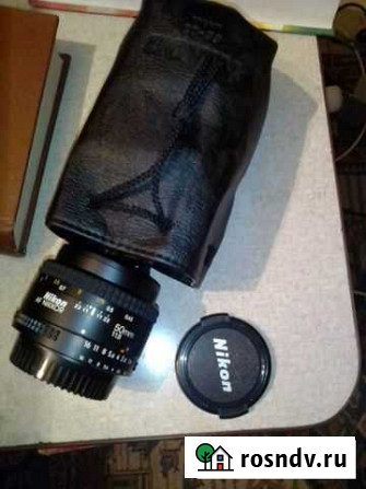 Фотообьектив nikon AF nikkor 50mm сделан япония Ростов-на-Дону - изображение 1