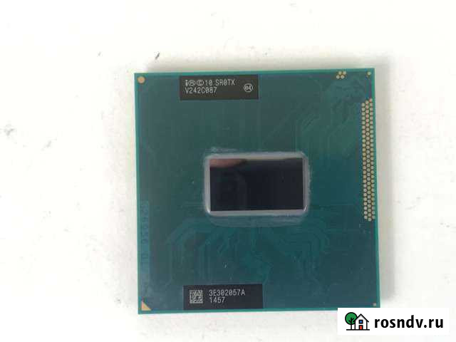 Процессор для ноутбука i3-3120 pga988 socket G2 Краснодар - изображение 1
