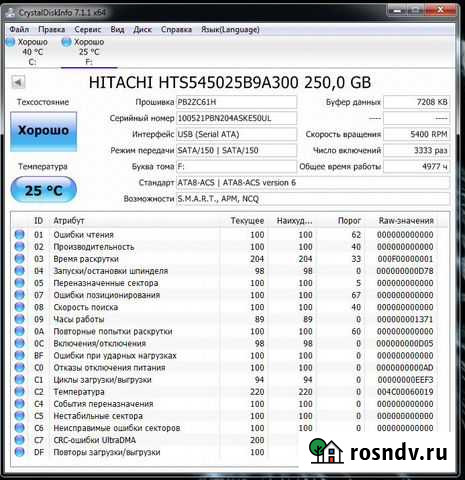 Жесткий диск для ноутбука 250 гб Новоуральск - изображение 1