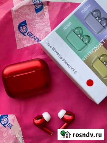 Беспроводные наушники inPods 13Pro Красные Воронеж - изображение 1