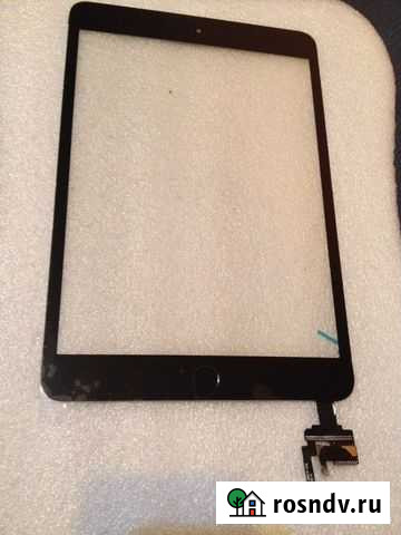 iPad mini 3 черный-тачскрин, сенс. стекло оригинал Москва - изображение 1