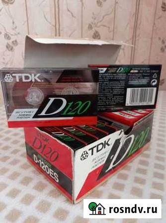 Аудиокассета TDK D-120 es Иваново - изображение 1