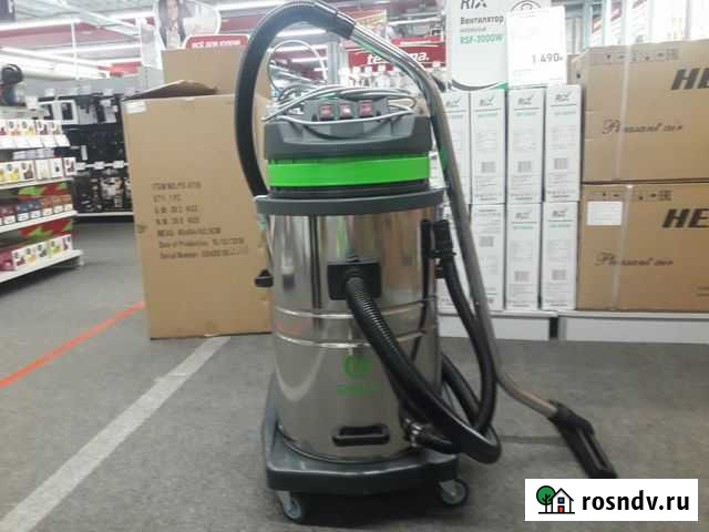 Пылесос 3 турбины, бак 70 л Grass Иркутск - изображение 1