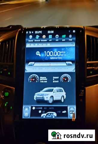 Магнитола Tesla на Land Cruise 200 Новосибирск - изображение 1