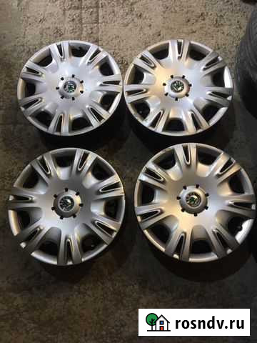 Колпаки skoda r16 Тюмень - изображение 1