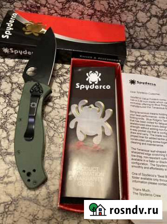 Нож Spyderco Tenacious новый Нижневартовск - изображение 1