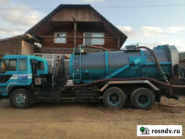 Илосос. Вакуумка. Откачка выгребной ямы Улан-Удэ - изображение 1