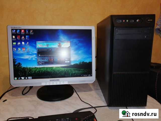 Продам 4-х ядерный Компьютер с Ж/к монитором Петропавловск-Камчатский - изображение 1