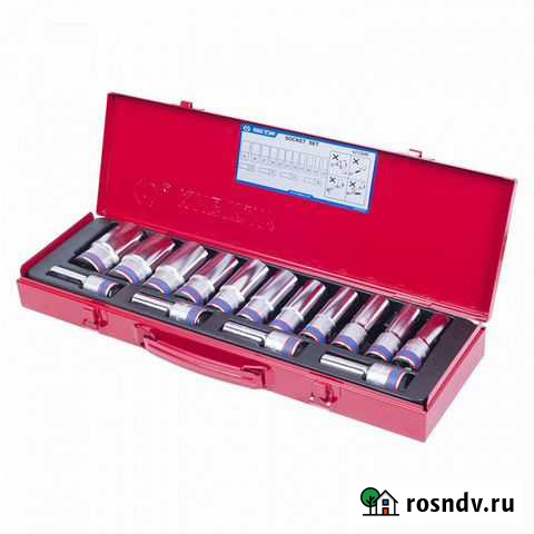 Набор глубоких торцевых головок 1/2, двенадцатигр Сыктывкар - изображение 1