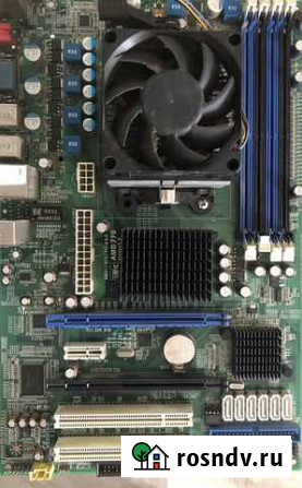 Материнская плата AMD 770 с процессором AMD Благовещенск - изображение 1