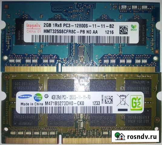 Память PC3-12800s для Notebook Томск - изображение 1