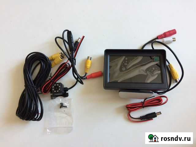 Камера заднего вида + монитор 4.3 дюйма №2 Екатеринбург - изображение 1