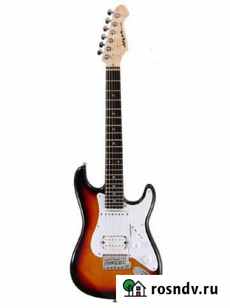 Электрогитара короткомензурная Aria STG-mini 3TS Иркутск - изображение 1