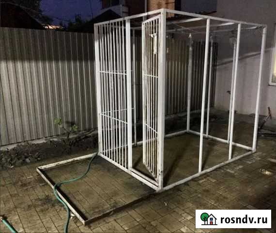 Металлический каркас вольера Азов - изображение 1