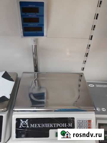 Весы торговые 15 кг стойка (свежая поверка) Севастополь - изображение 1