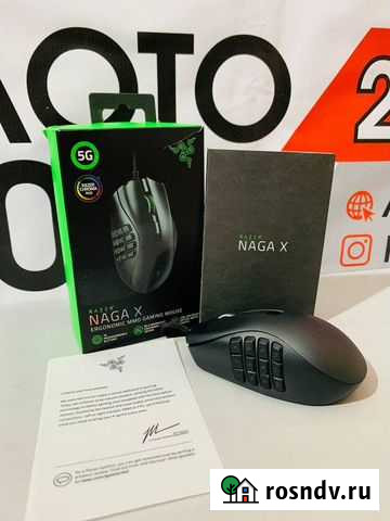Игровая мышь Razer Naga X RZ01-03590100 (Бат 3433) Красноярск - изображение 1