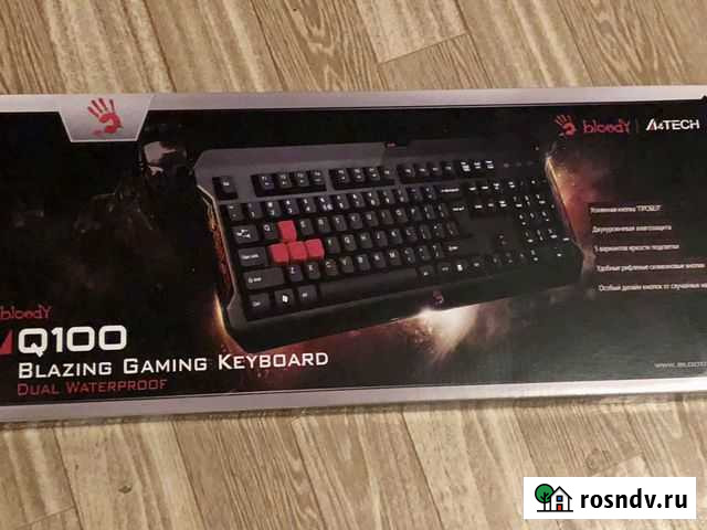 Игровая клавиатура Bloody Q100 Белгород - изображение 1