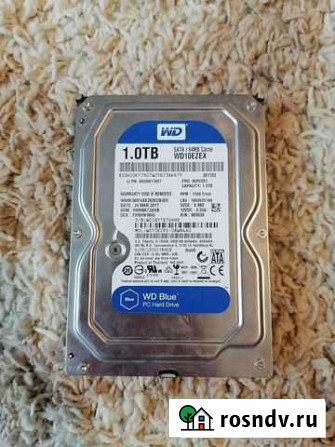Жесткий диск 1 тб wd blue 7200 64mb Волгоград - изображение 1