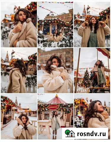 Фотосессия на Гум ярмарке 31.12 Москва - изображение 1