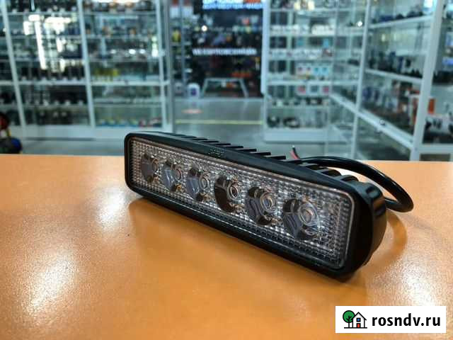 Светодиодная фара CP - 18 Flood (slim) 18W Epistar Нижний Новгород - изображение 1