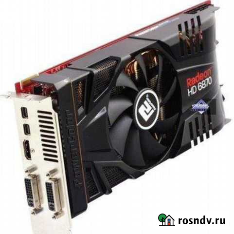 Видеокарта Radeon HD 6870 Новосибирск - изображение 1