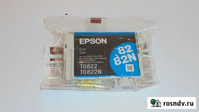 Струйный оригинальный картридж Epson Эпсон Новосибирск - изображение 1