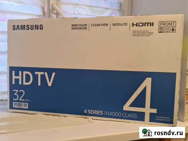 Новый телевизор 32 (80 см) Samsung UE32N4000 Казань - изображение 1