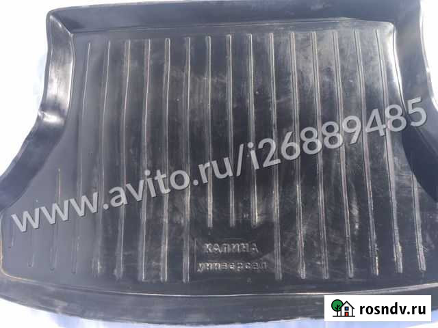 Коврик в багажник для автомобиля Калина Тула - изображение 1