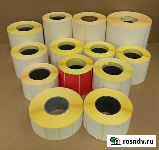 Термоэтикетки различные размеры Санкт-Петербург - изображение 1