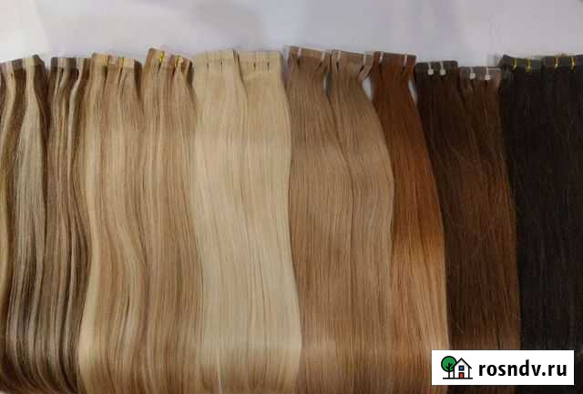 Натуральные волосы на лентах для наращивания Ярославль - изображение 1
