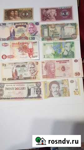 Банкноты, боны 30 шт. Иностранные Уфа - изображение 1