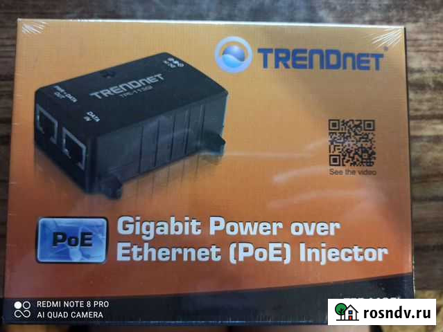PoE инжектор Trendnet TPE-113GI Калининград - изображение 1