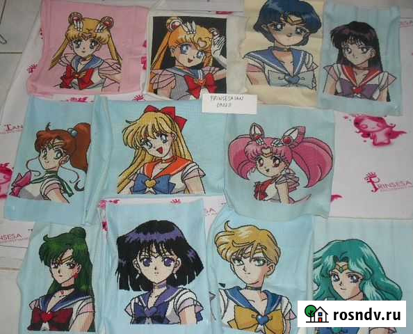 11 cхем для вышивания крестом «Sailor Moon Новороссийск - изображение 1