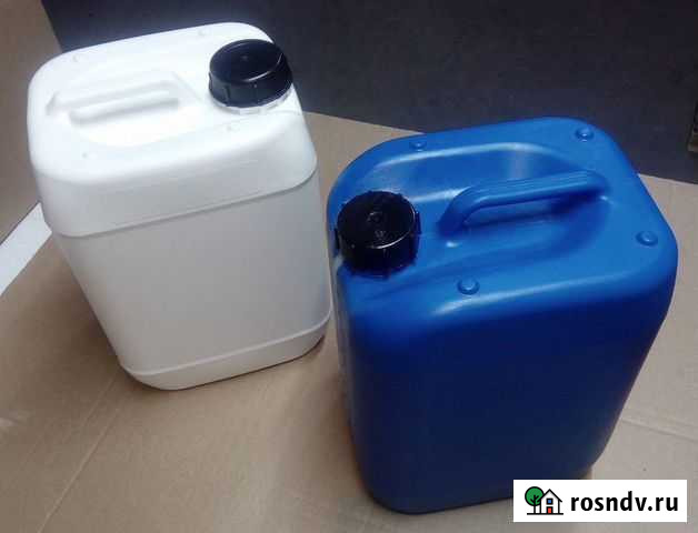 Канистры пластиковые с пищевого производства 10 л Новосибирск - изображение 1