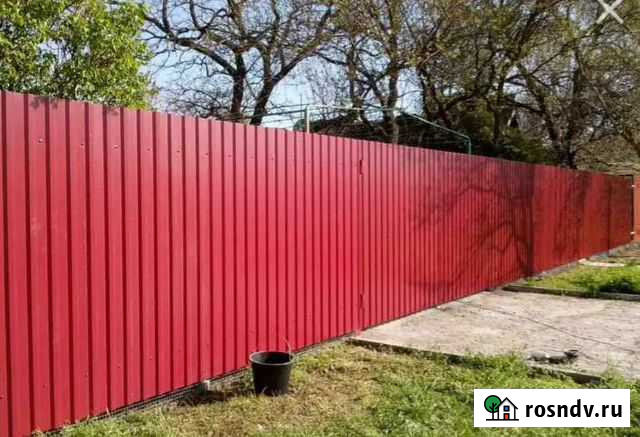 Заборы ворота навесы Курган - изображение 1