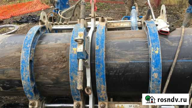 Сварка пнд пэ пластиковых труб, наружные сети Королев - изображение 1