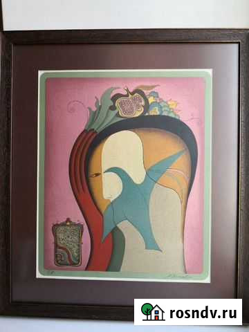 Литография Шемякина М. Воспоминания о Петербурге Самара - изображение 1